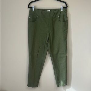 Blair Olive Green Women's Jeggings